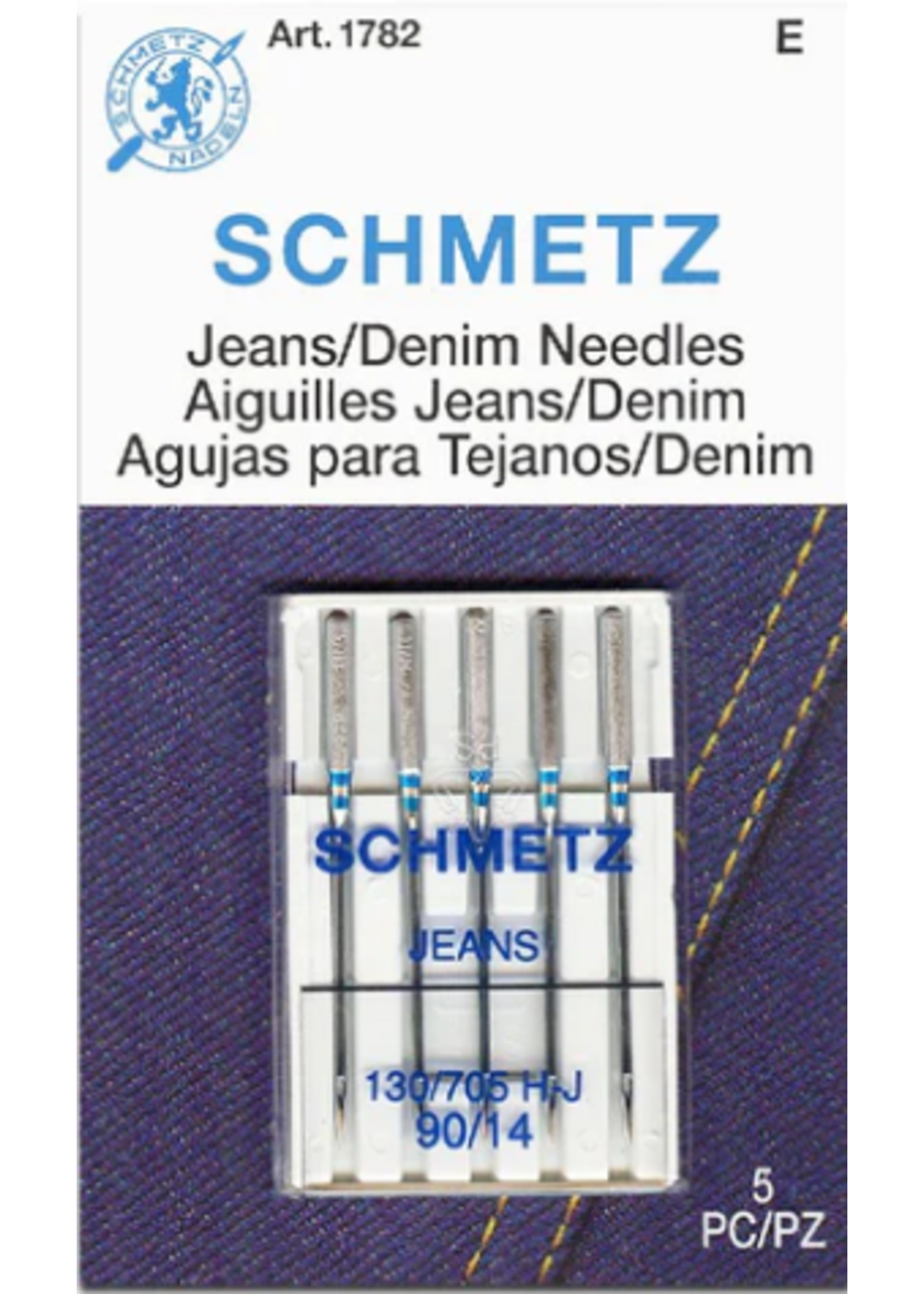 Schmetz Needles Schmetz Needles - Jeans/Denim - 90/14 - 5 Pack