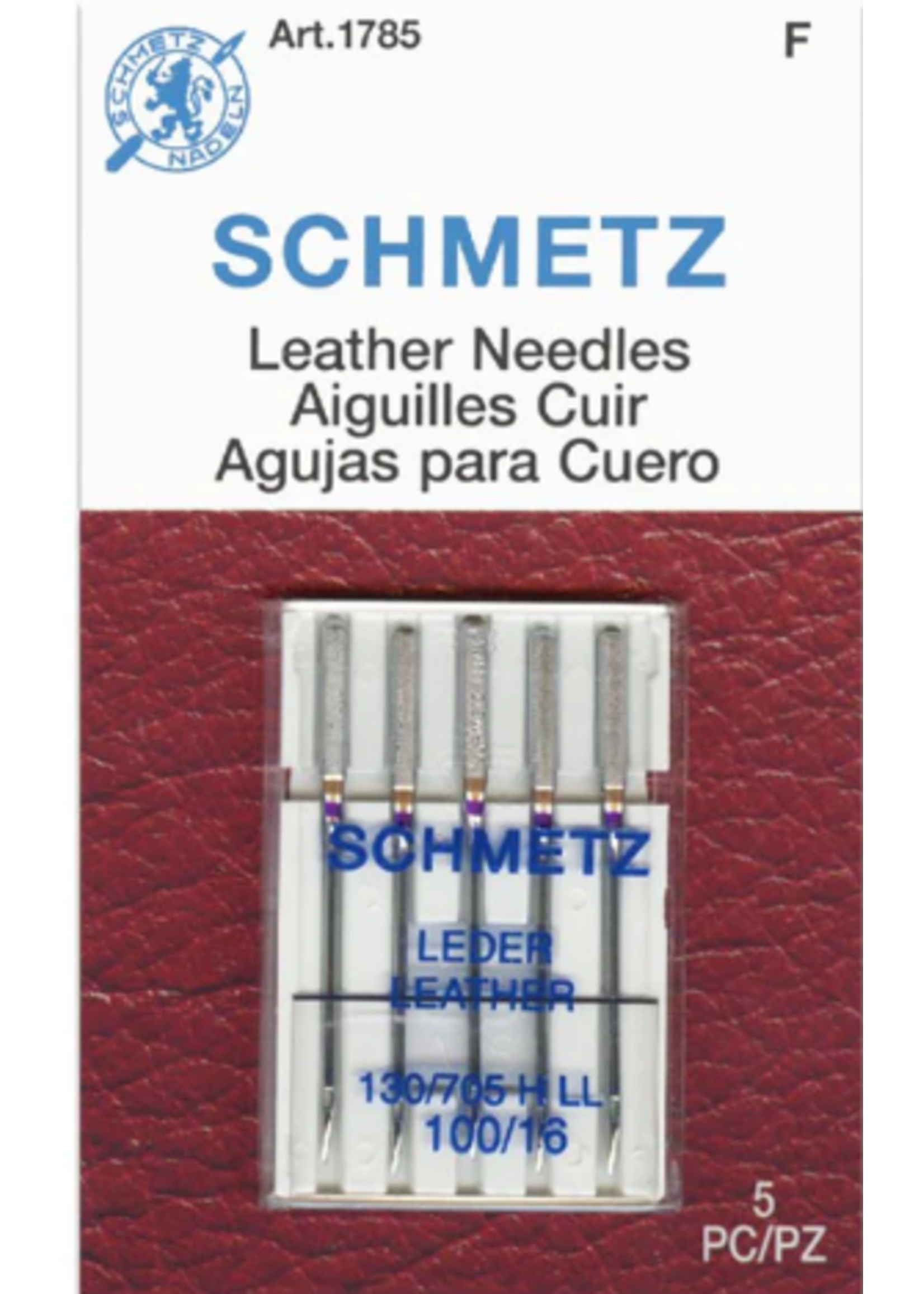 Schmetz Needles Schmetz Needles - Leather - 100/16 - 5 Pack