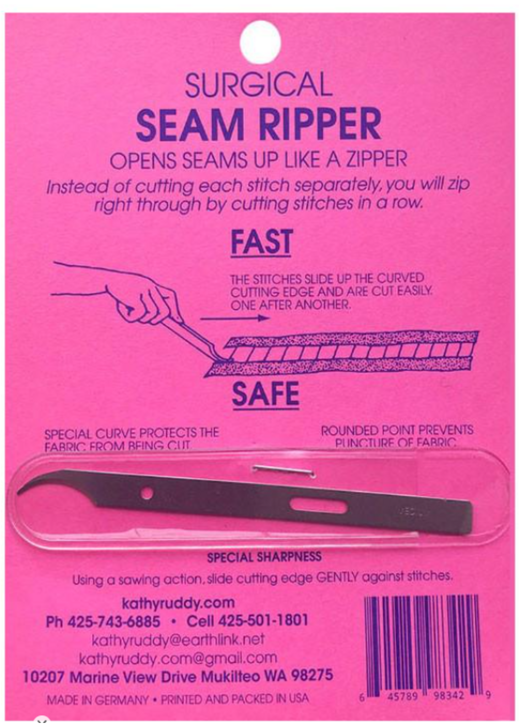 Live Guides Inc. Surgical Stainless Steel Ripper Seam