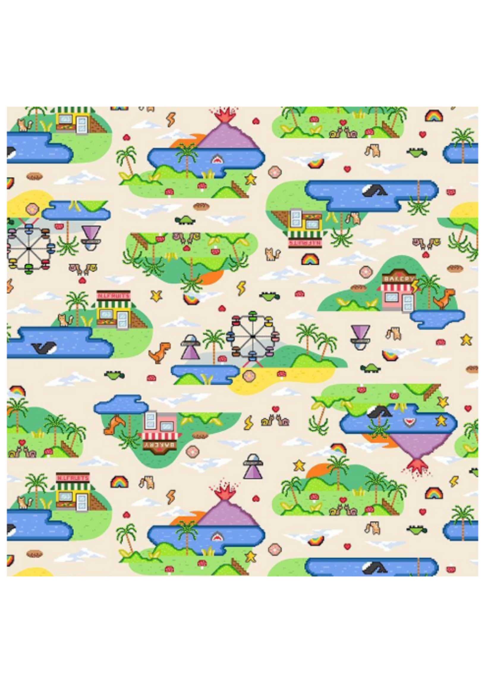 Dear Stella Game Over Sand  1 unit = 10 cm = 4 inches