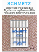 Schmetz Needles Schmetz Needles - Jersey/Ball Point - 80/12 - 5 pack