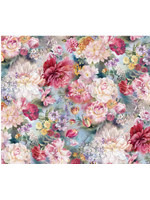 Hoffman Bonjour Belle Digital print - Spring  1 unit = 10 cm = 4 inches