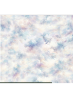 Hoffman Bonjour Belle Digital print - Periwinkle  1 unit = 10 cm = 4 inches