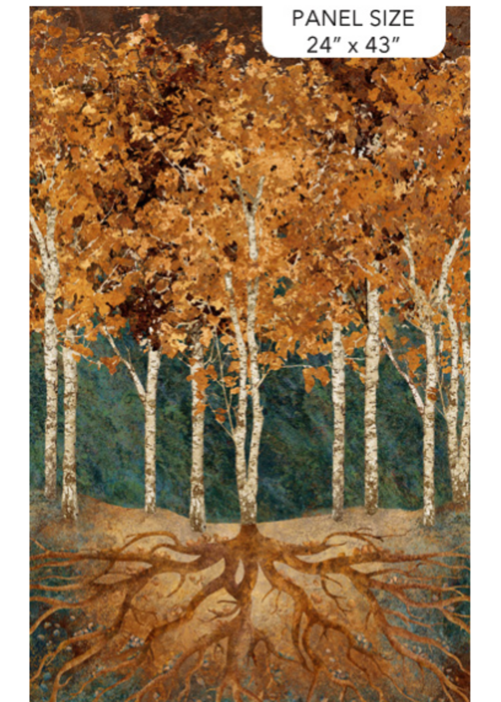 Northcott Stonehenge Rooted Panel   24  X 42