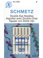 Schmetz Needles Schmetz Needles - Double Eye Needles - 80/12 - 5 Pack
