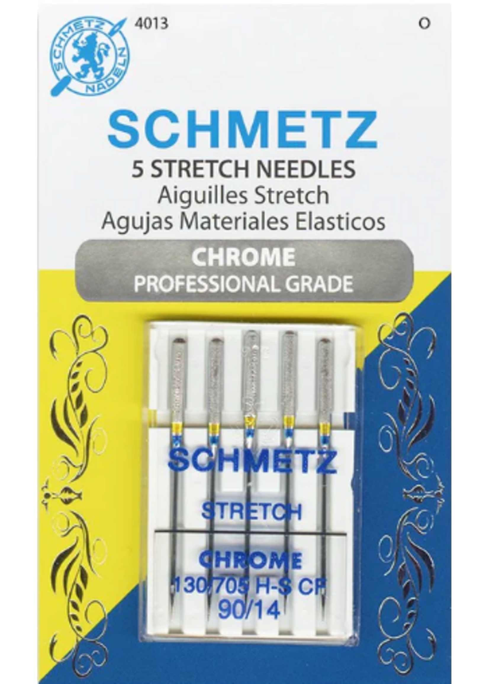 Schmetz Needles Schmetz Needles - Stretch - 90/14 - Chrome - 5 pack