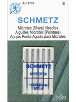 Schmetz Needles Schmetz Needles - Microtex (Sharp) - 90/14 - 5 Pack