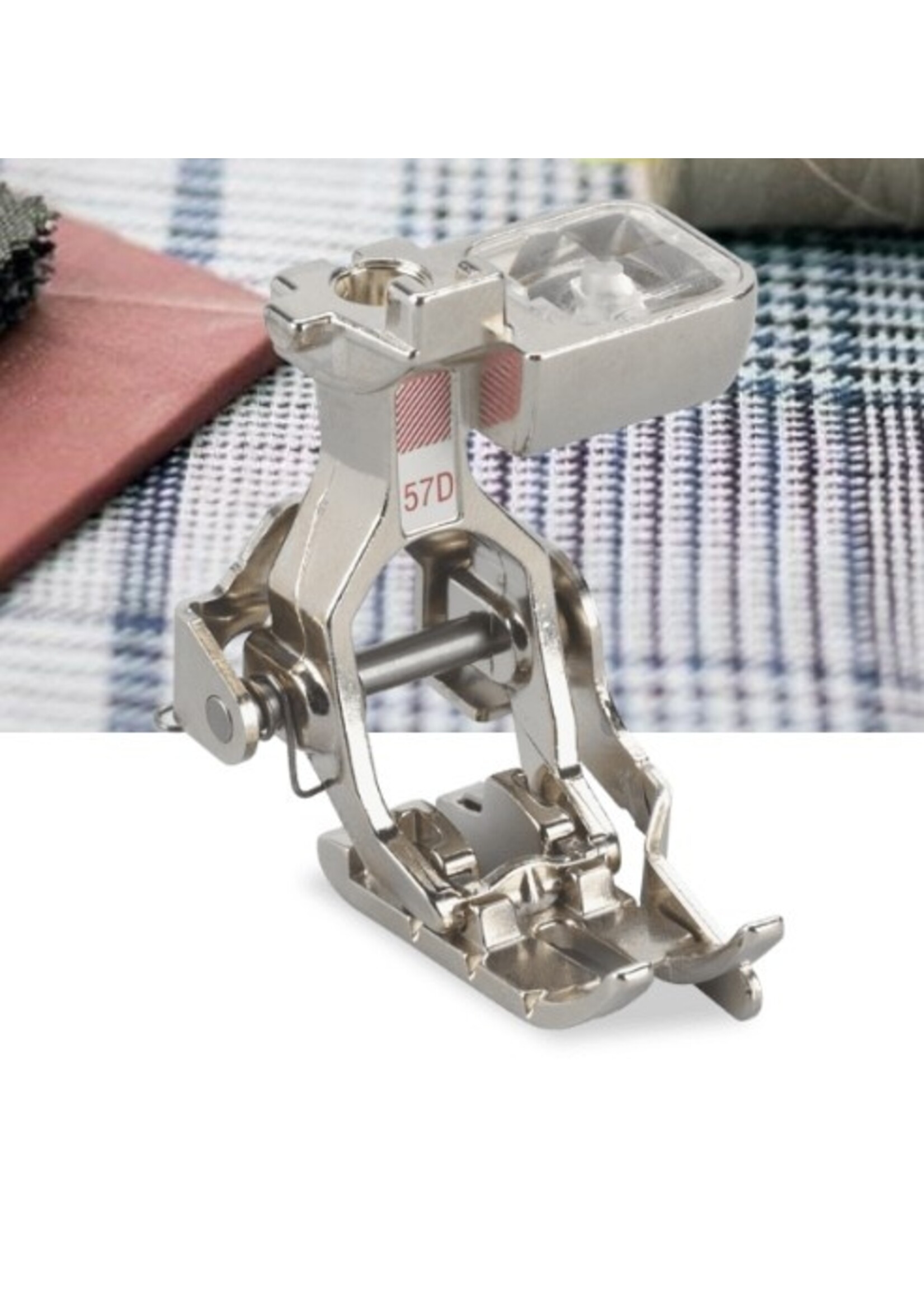 Bernina Patchwork foot with guide # 57D - for perfectly straight seams
