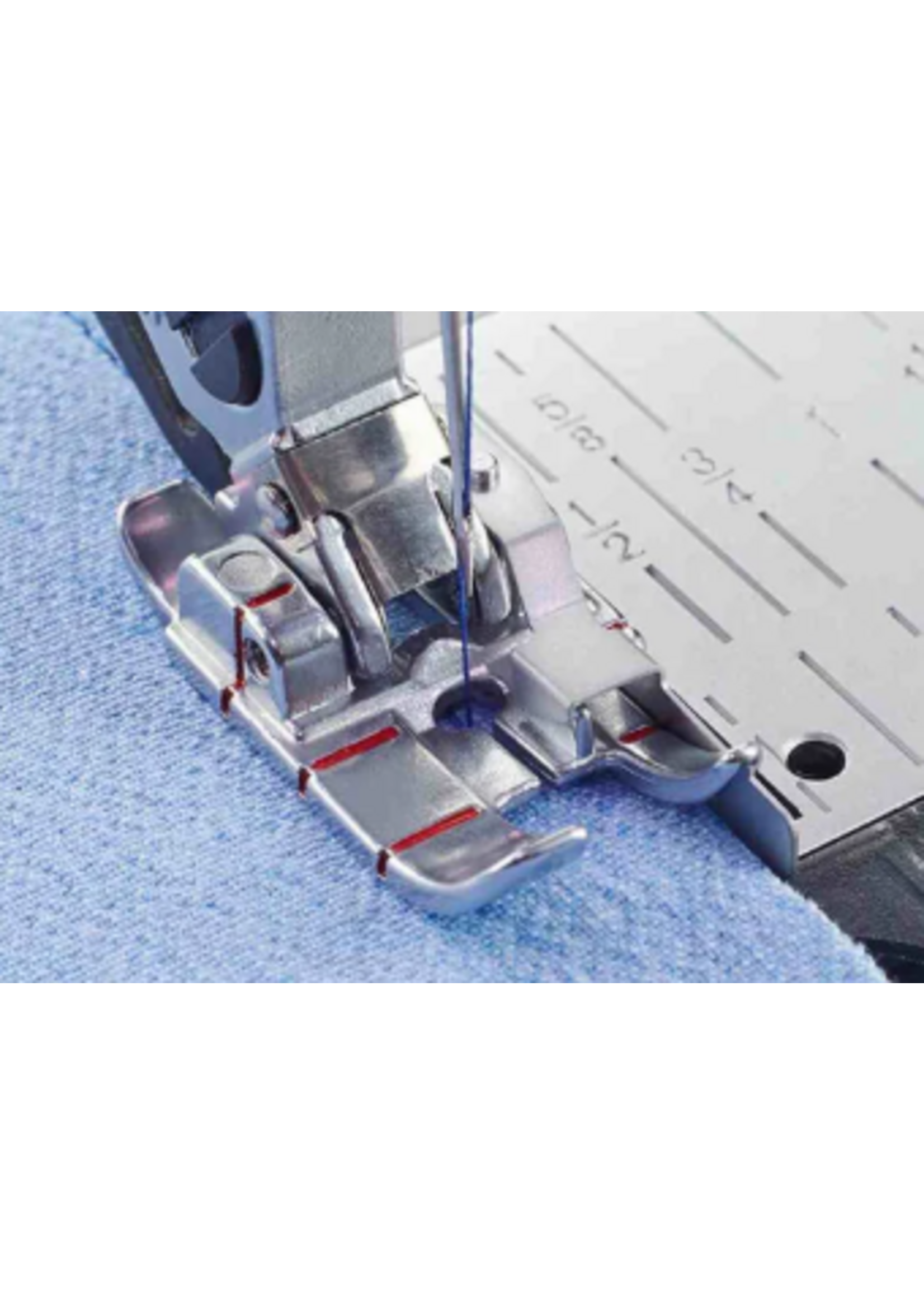 Pfaff Pfaff - Perfect 1/4" Foot with Guide - with IDT - B C D E F G J K & L