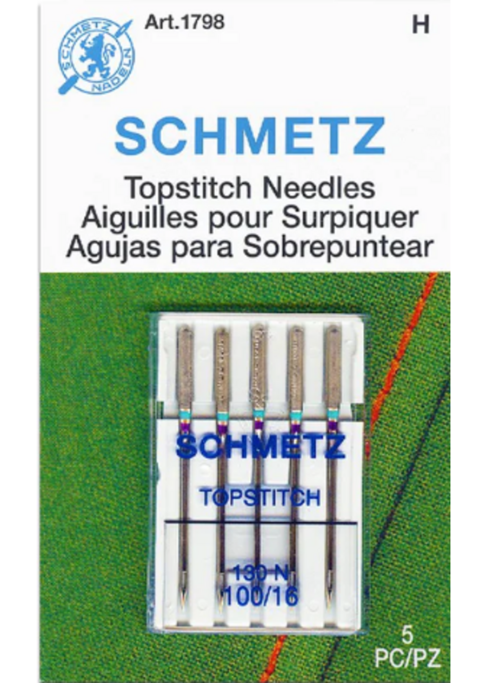 Schmetz Needles Schmetz Needles - Topstitch - 100/16 - 5 pack