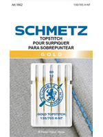 Schmetz Needles Schmetz Needles - Totstitch - 130/705 H-NT - 90/14 - Gold Titanium - 5 pack