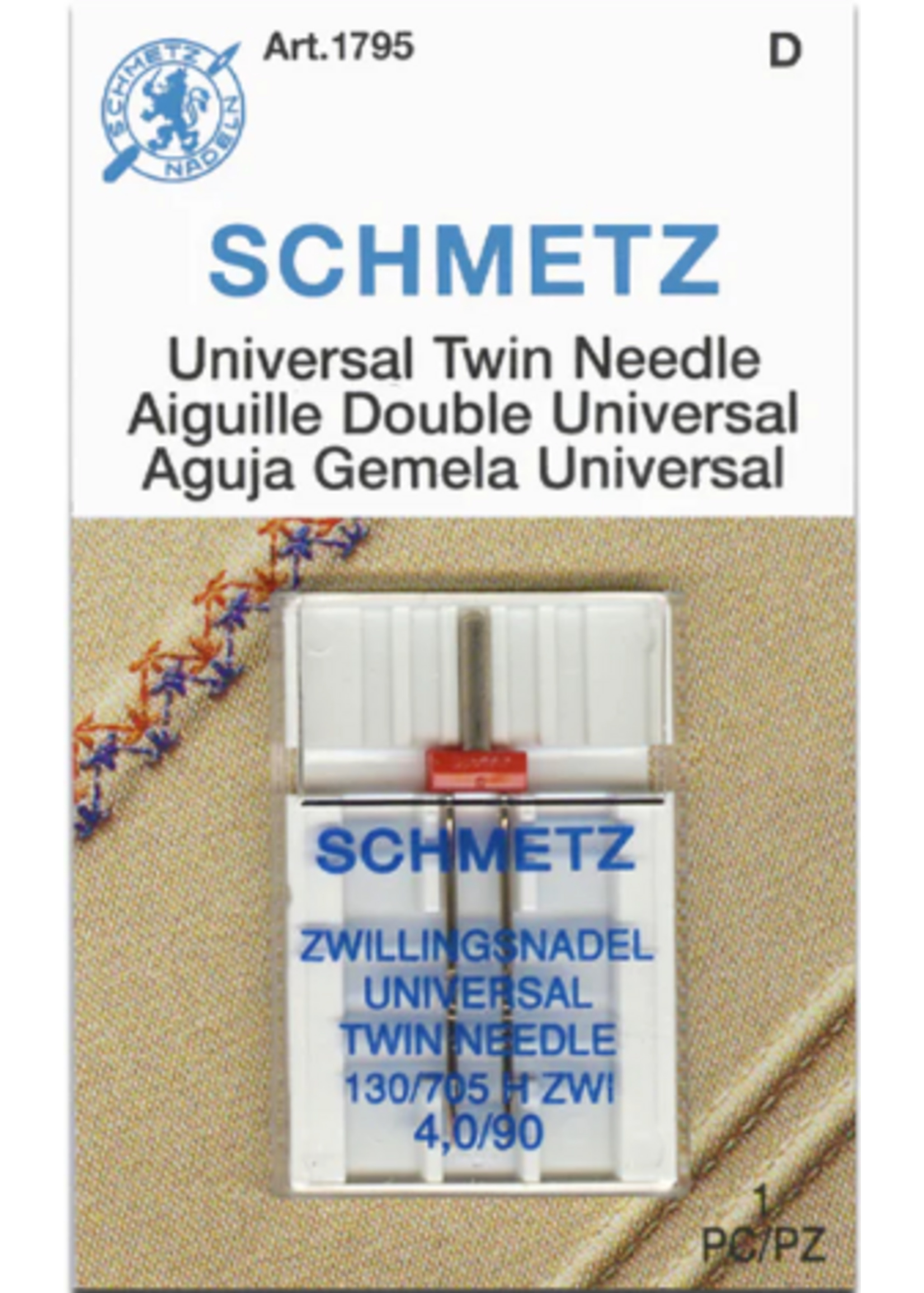 Schmetz Needles Schmetz Needles - Universal Twin - 4,0/90 - 1 piece