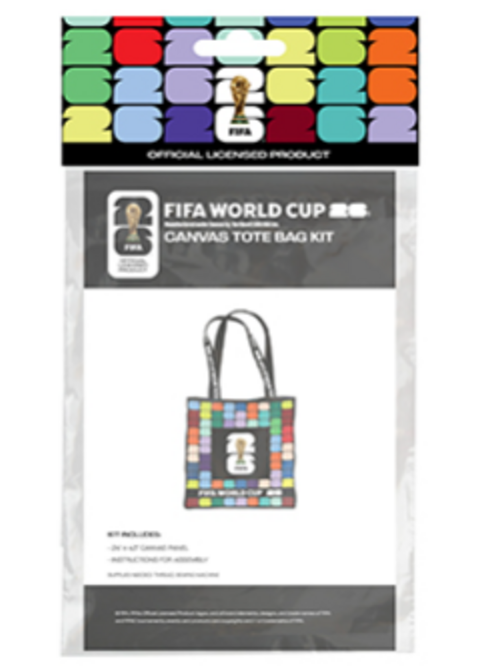 Northcott Fifa Tote Bag Kit