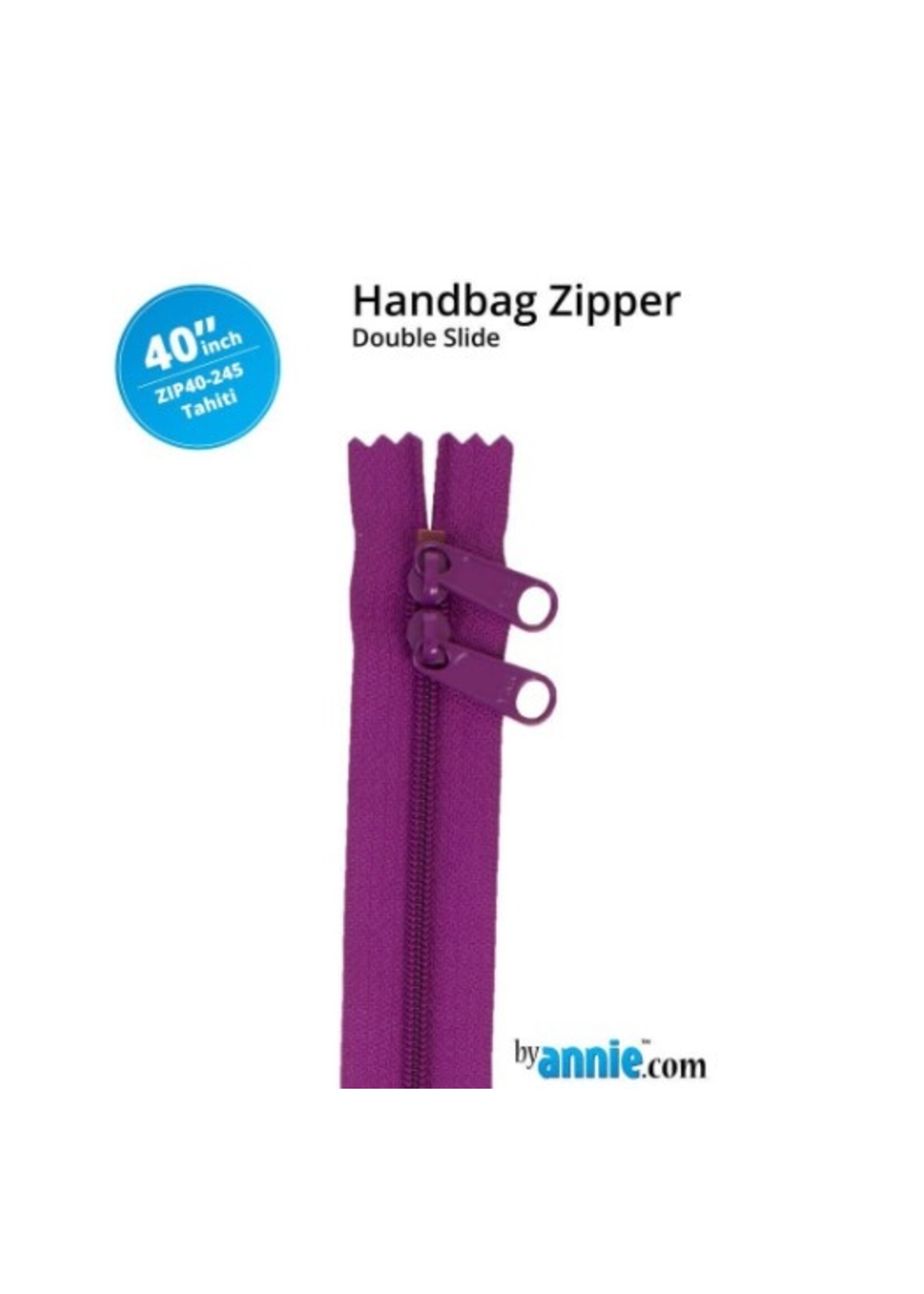By Annie byAnnie - Handbag Zipper - Double Slide - 40in/101.6cm - Tahiti