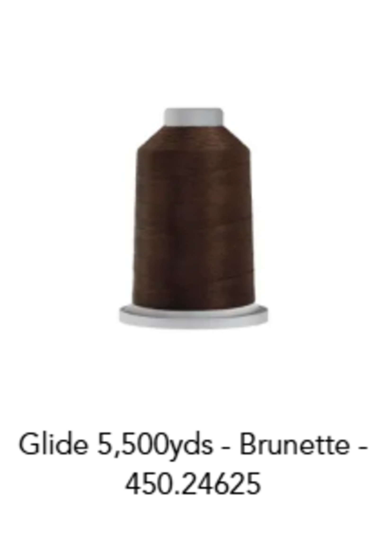 Glide Glide 40wt Polyester Thread 5,500 yd King Spool Brunette # 450-24625