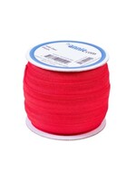 By Annie Fold-over Elastic 3/4in  Atom Red - per half meter