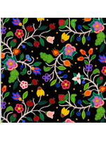 EE Schenk Grandma's Garden Black  1 Unit =10 cm = 4 inches