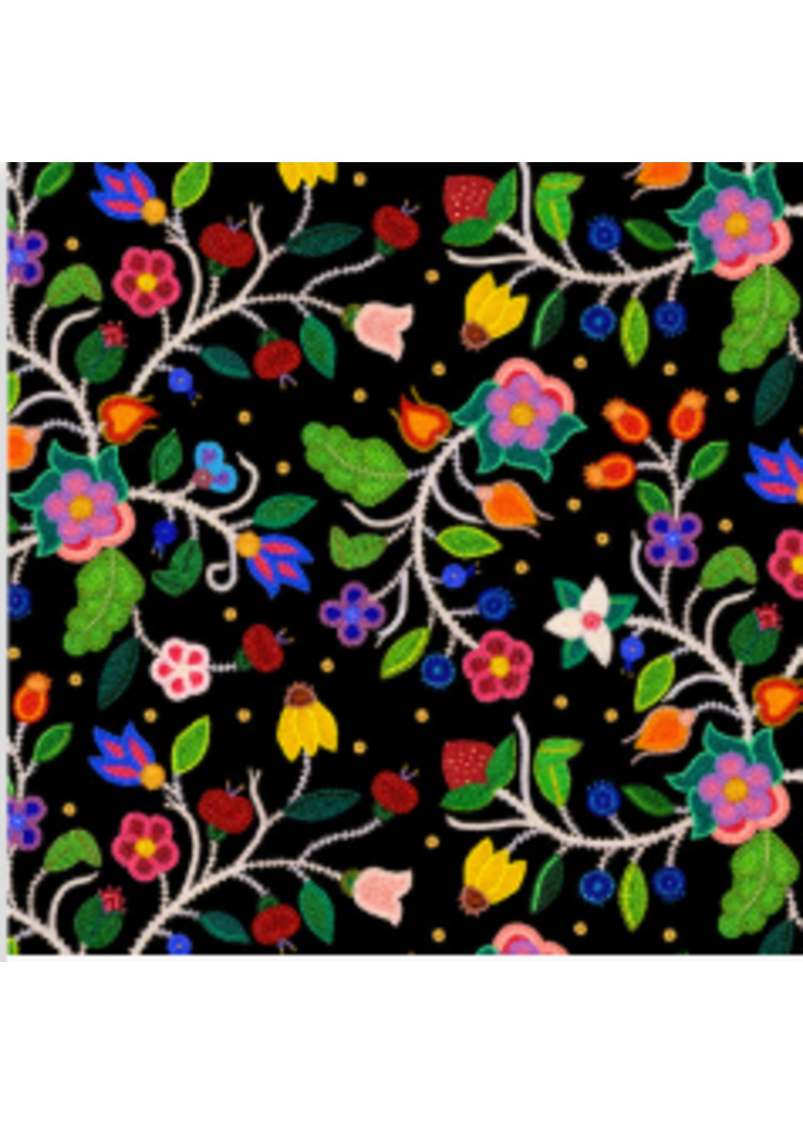 EE Schenk Grandma's Garden Black  1 Unit =10 cm = 4 inches