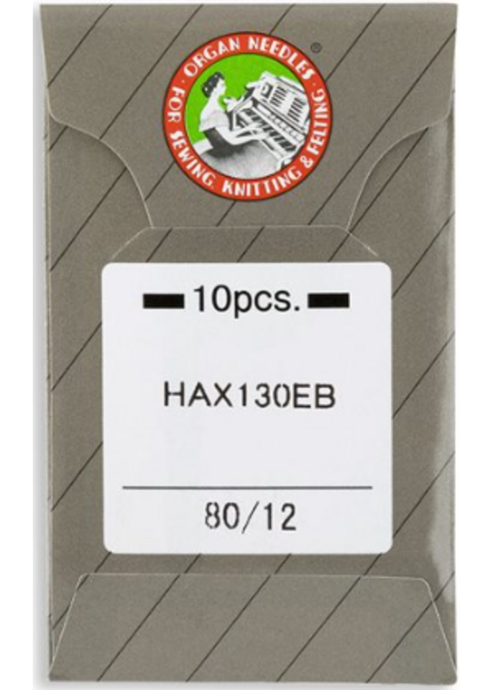 Organ Organ Needles - HAx130EB - 80/12 - 10 pack