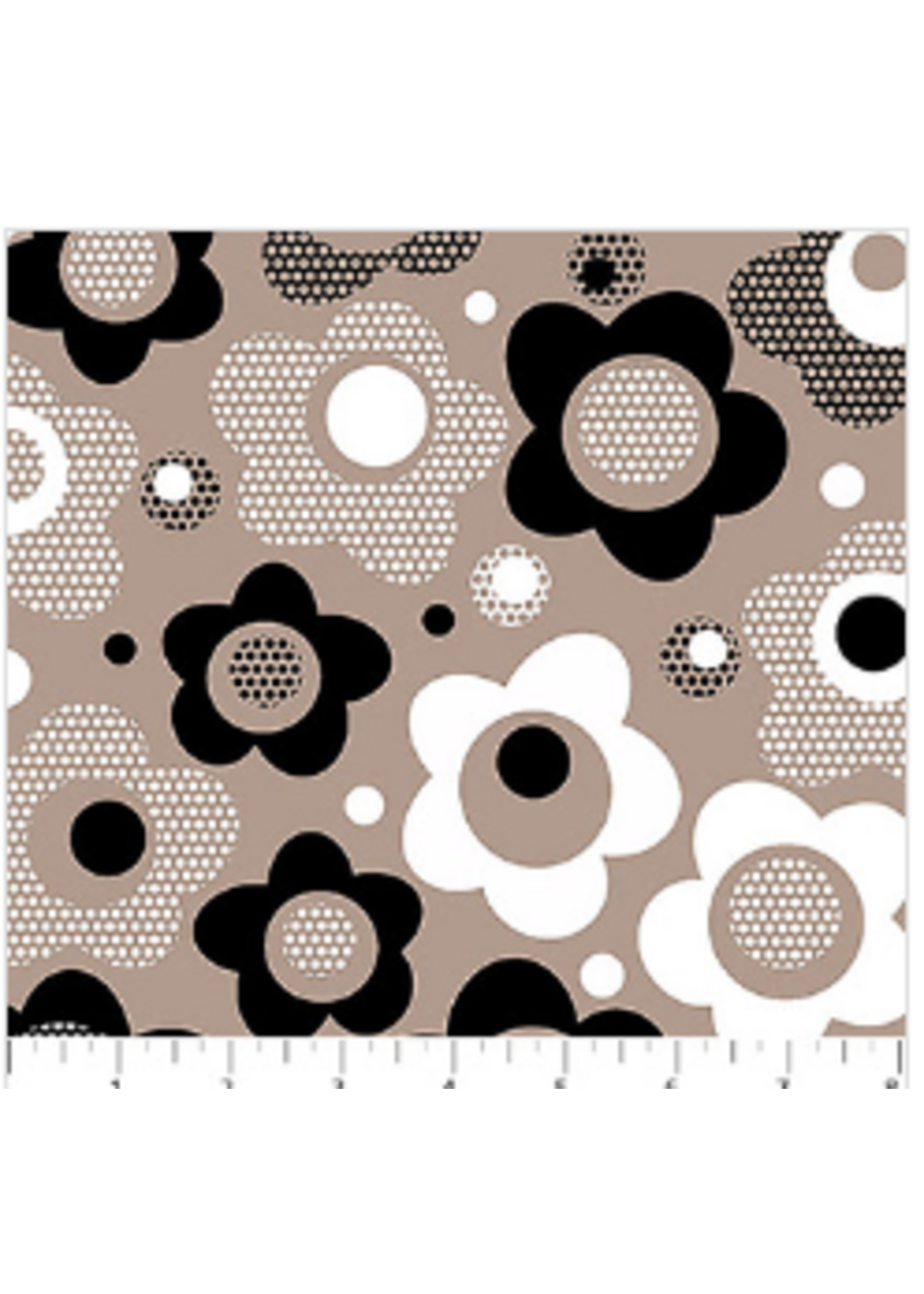 Northcott Patrick Loose Soho Collection Multi          1 unit = 10cm = 4 inches