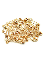 Hemline Gold Hemline Gold - Safety Pins - Gold - 50pcs