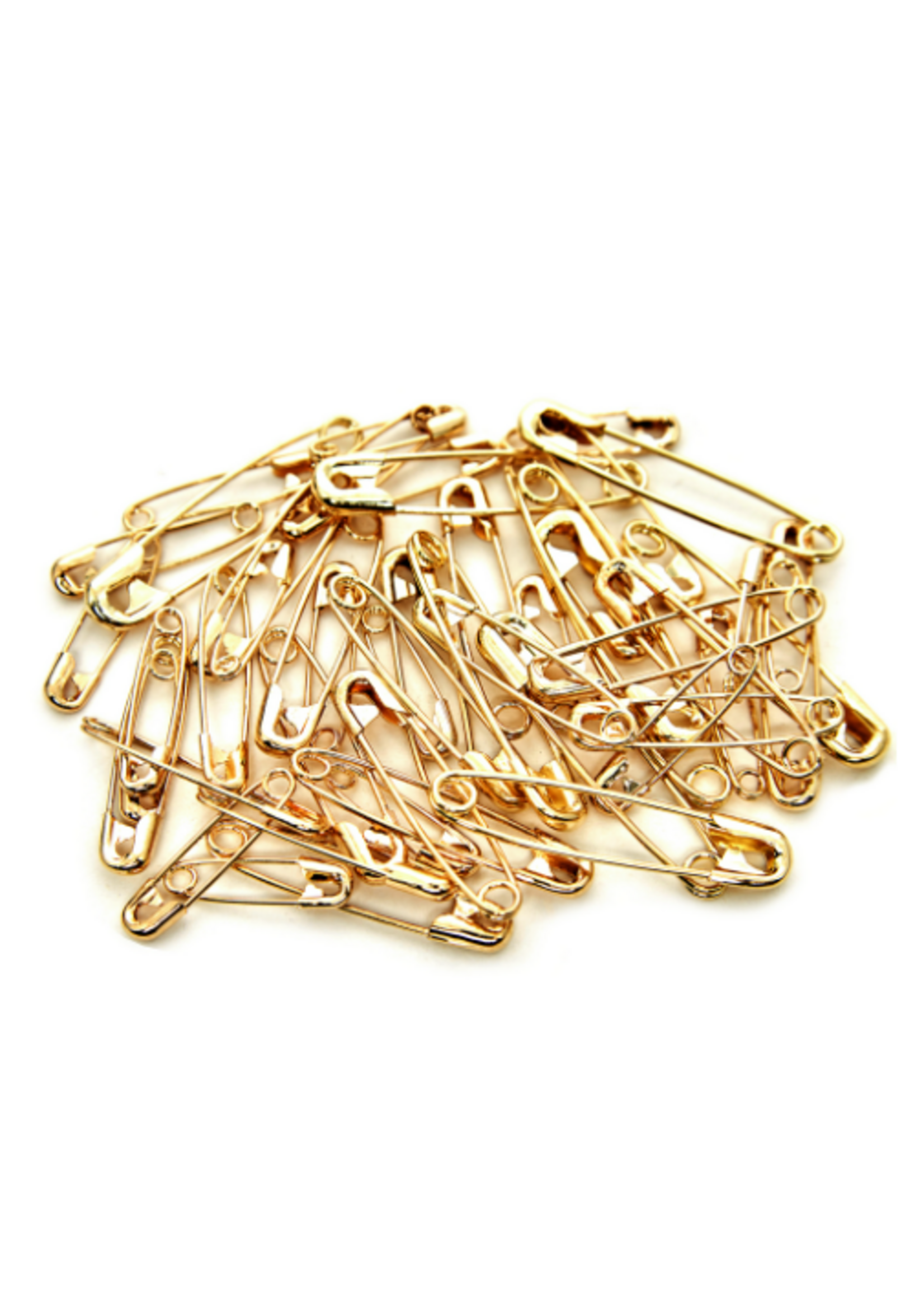 Hemline Gold Hemline Gold - Safety Pins - Gold - 50pcs