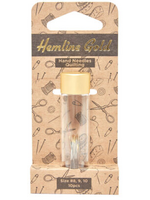 H.A. KIDD Hemline Gold - Hand Needles Quilting - size 8, 9 & 10 - 10pcs
