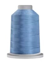 Glide Glide 40wt Polyester Thread 1,100 yd Mini King Spool Hawaiian Blue # 410-30284