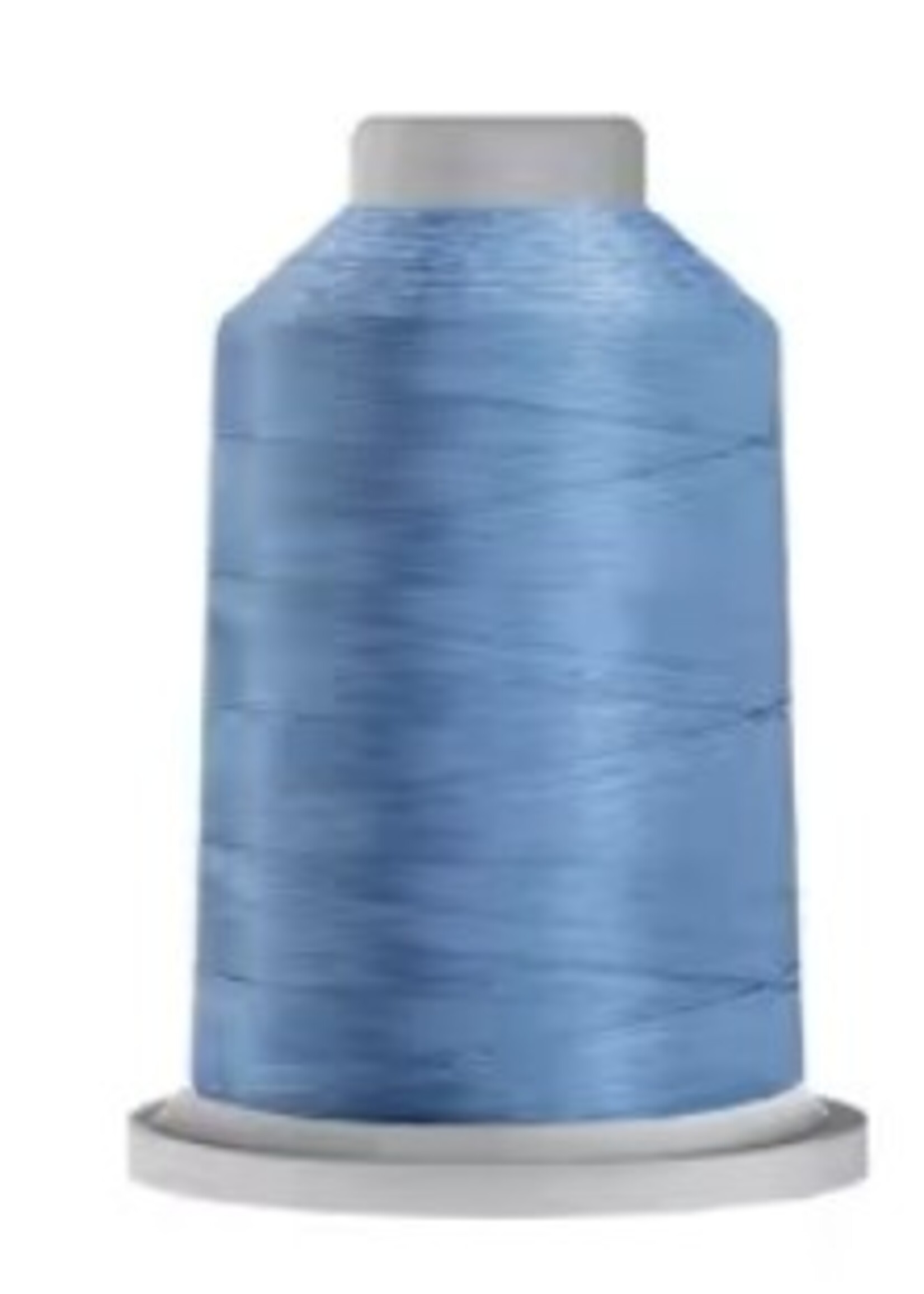 Glide Glide 40wt Polyester Thread 1,100 yd Mini King Spool Hawaiian Blue # 410-30284