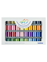 Brother Brother 40 Colour Embroidery Thread Set