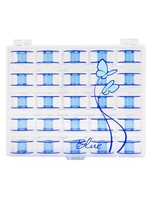 Janome Janome - 25 Bobbins in Case - Blue