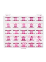 Janome Janome - 25 Bobbins in Case - Pink