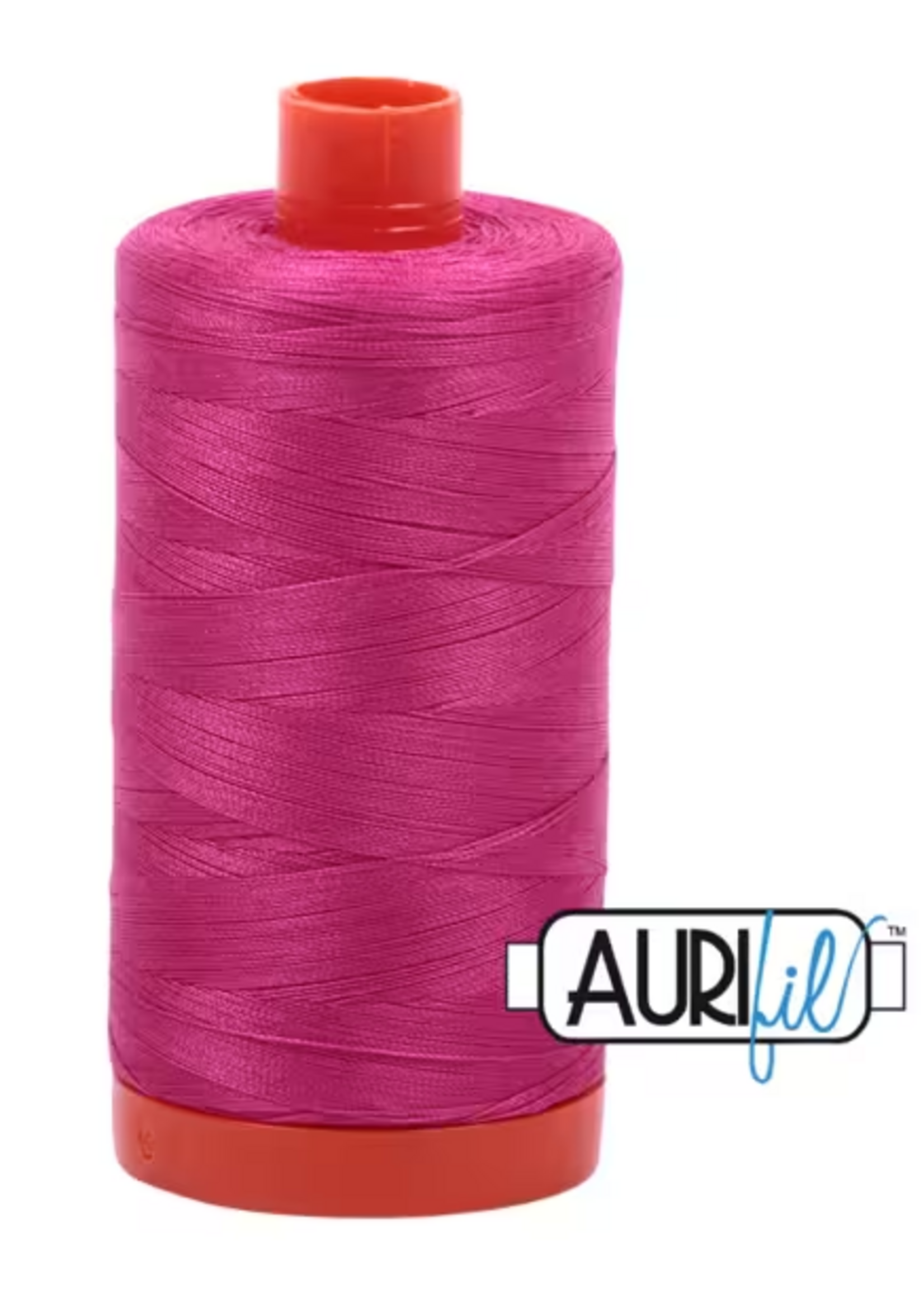 Aurifil Aurifil Mako - Cotton Thread - Solid - 50wt - 1300m/1422yds - Fuchsia #4020