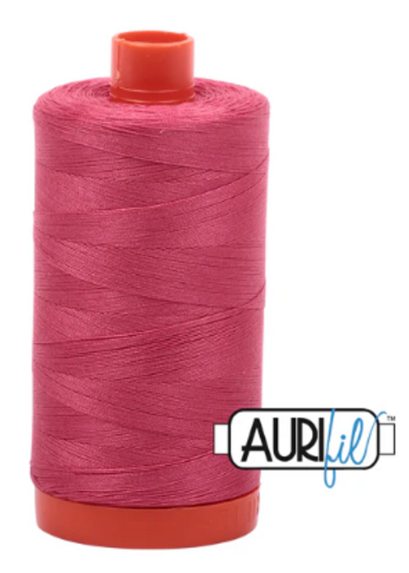 Aurifil Aurifil Mako - Cotton Thread - Solid - 50wt - 1300m/1422yds - Peony #2440