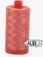 Aurifil Aurifil Mako - Cotton Thread - Solid - 50wt - 1422yds - Tangerine Dream #6729