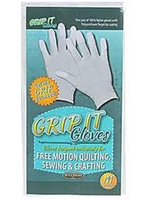 Sullivans Sullivans Grip It Gloves for Free Motion Quilting, Sewing & Crafting, Size Medium
