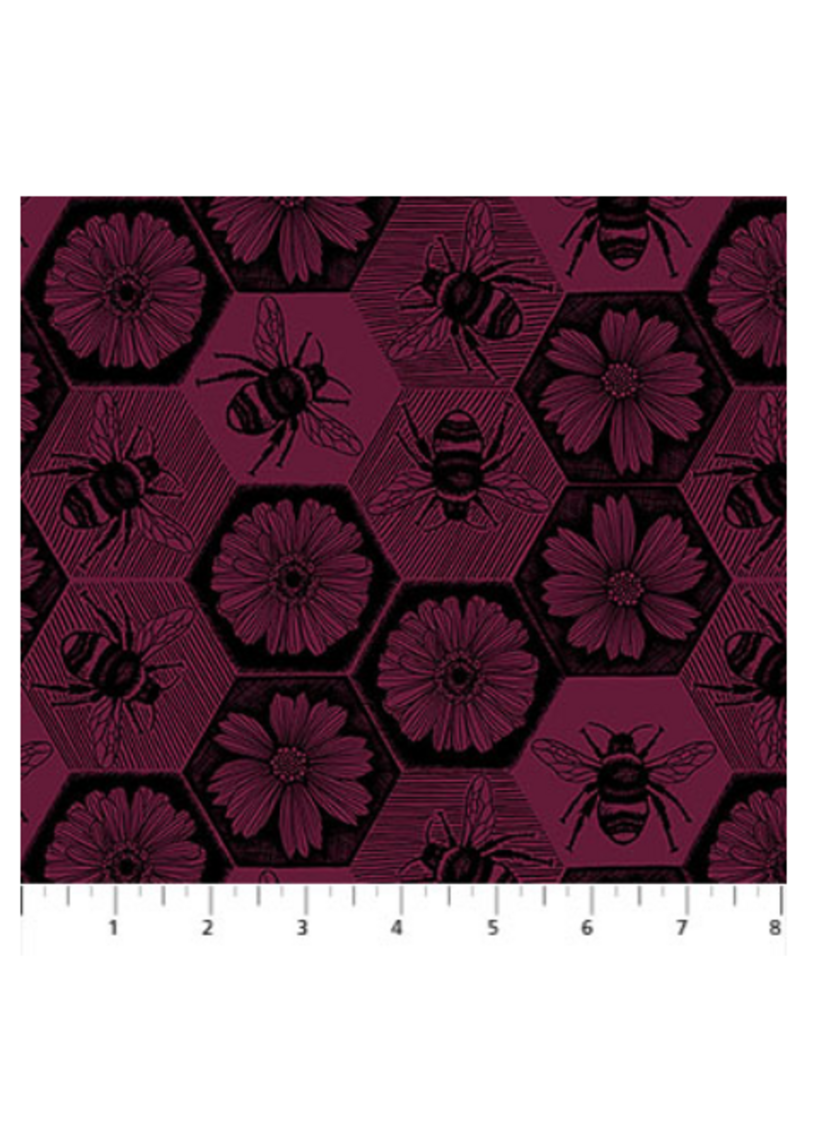 Anna Maria Anna Maria Indelible Ink Mulberry - Per 10cm/4"