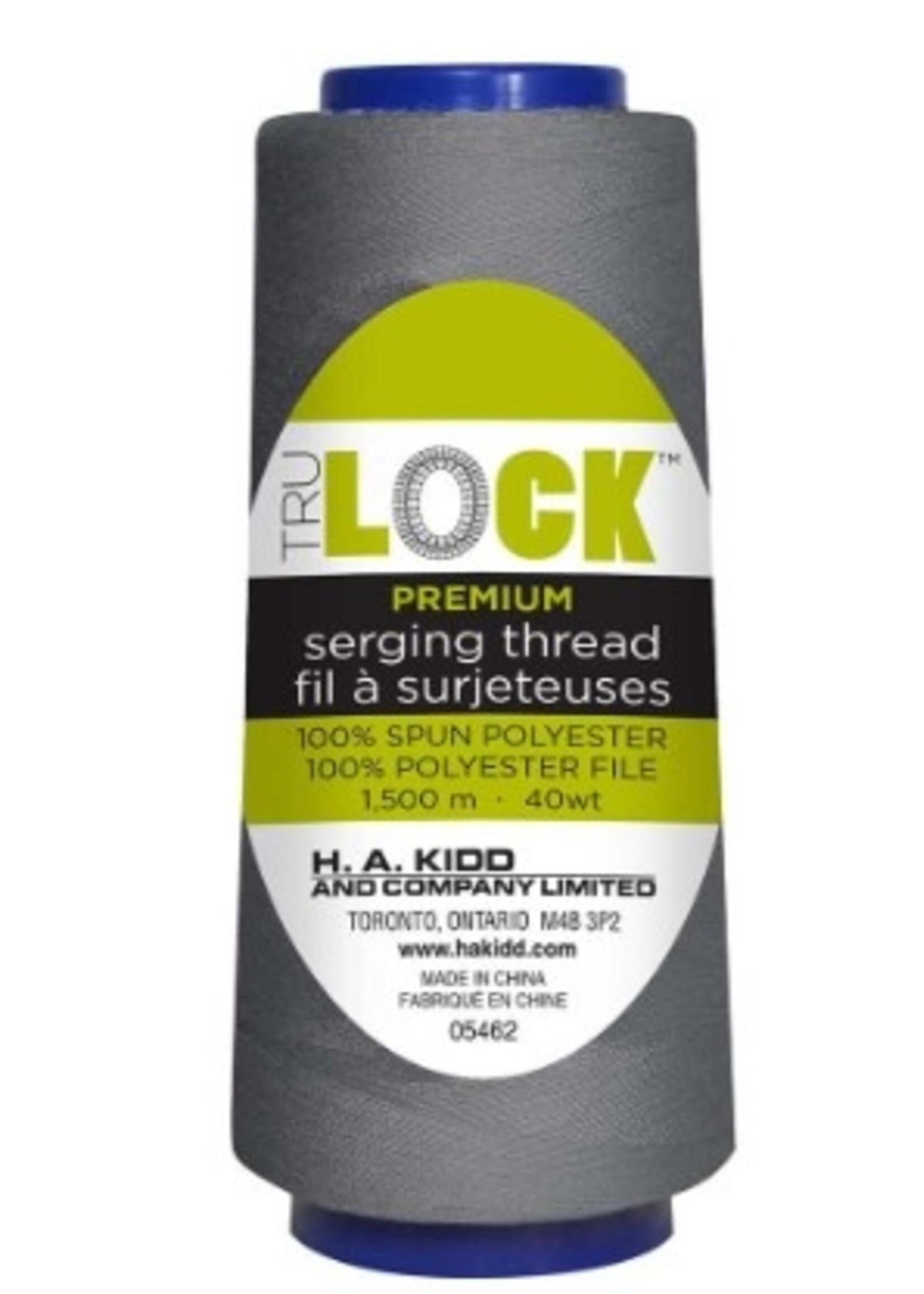trulock Trulock serger thread dark grey