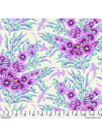FreeSpirit Fabrics Floral Reef- Tula Pink- Shadow Sharks- Ultraviolet- Per 10cm/4"