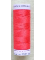 Mettler Threads Mettler – Cotton Thread – Silk Finish – 200m/220yds - Poinsettia #0102 - Discontinued
