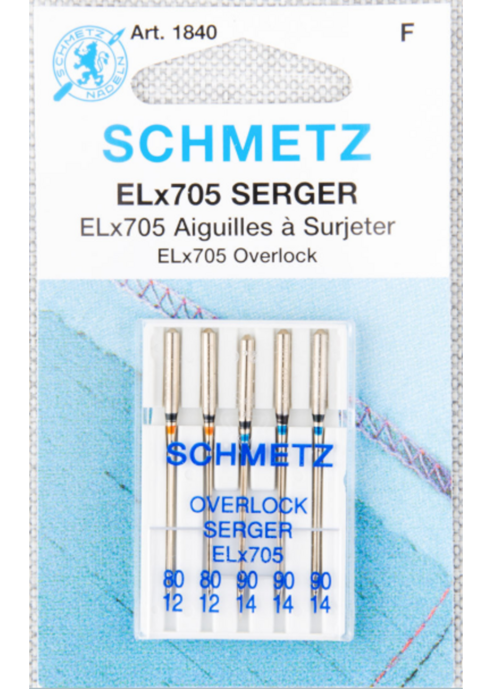 Schmetz Needles Schmetz Serger Needles ELx705 Assorted