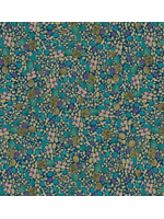 Timeless Treasures Wit & Wisdom Packed Flowers and Dots