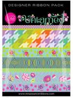 Tula Pink Tula Pink - Untamed - Moonbeam - 1yd Designer Ribbon - 7 Per Pack