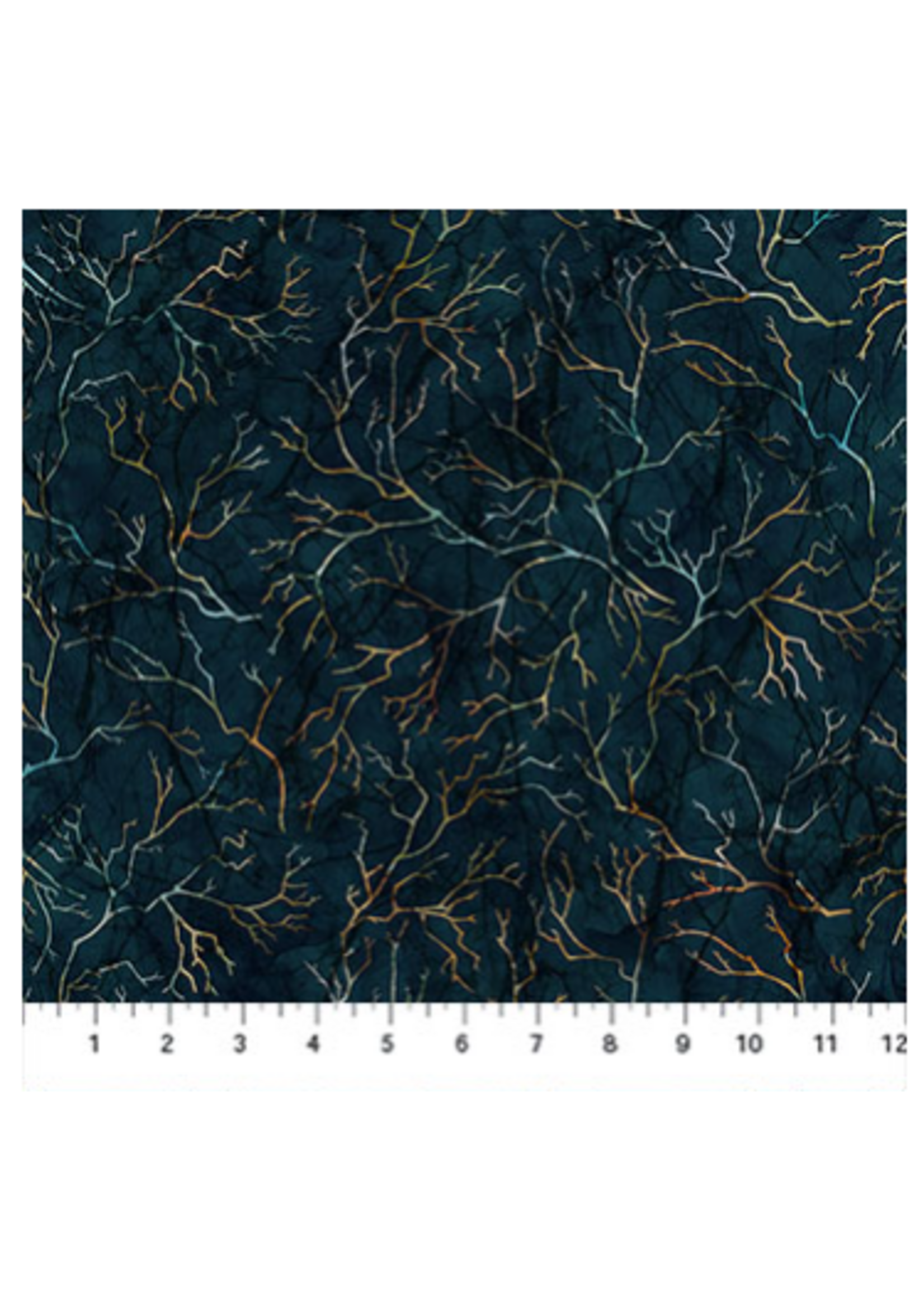 Northcott Raven's Call  (Branch Texture   )  1 UNIT = 10 CM = 4 INCHES