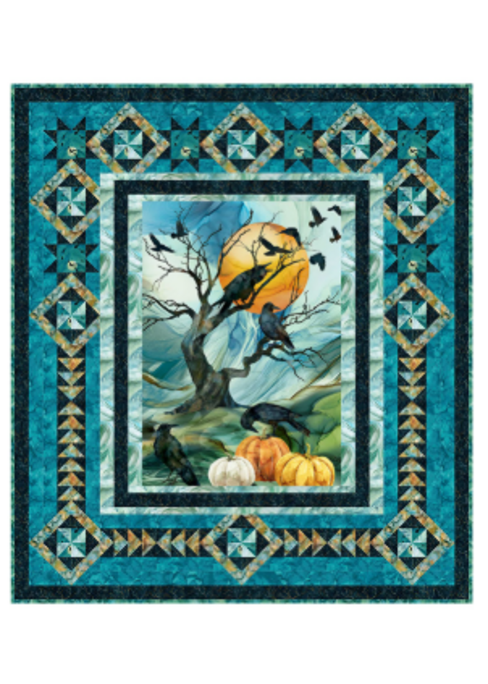 Northcott Harvest Moon Quilt  Pattern