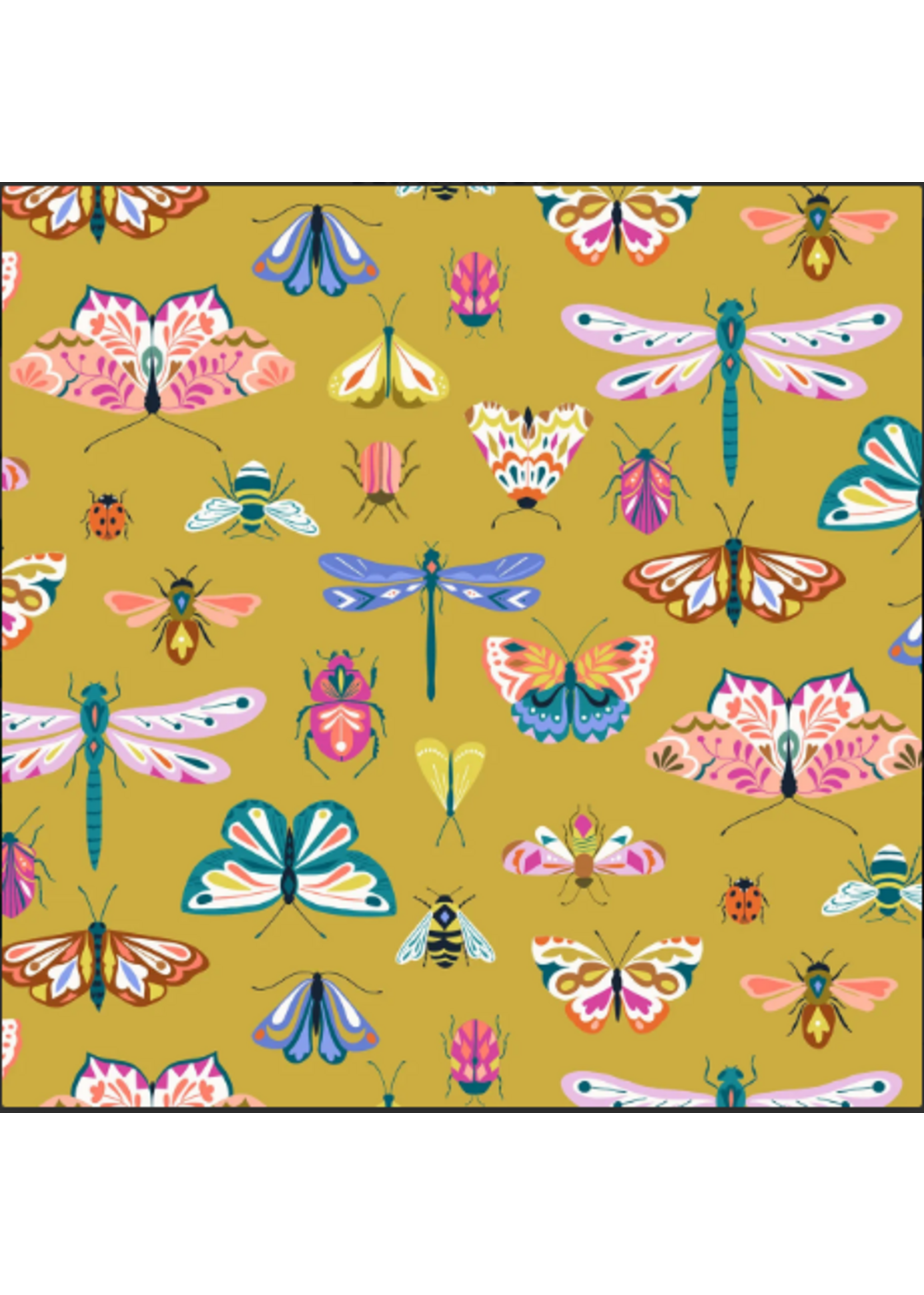 THREAD & INK Lucky Charms  - Flutter By  1 unit = 10 cm = 4 inches