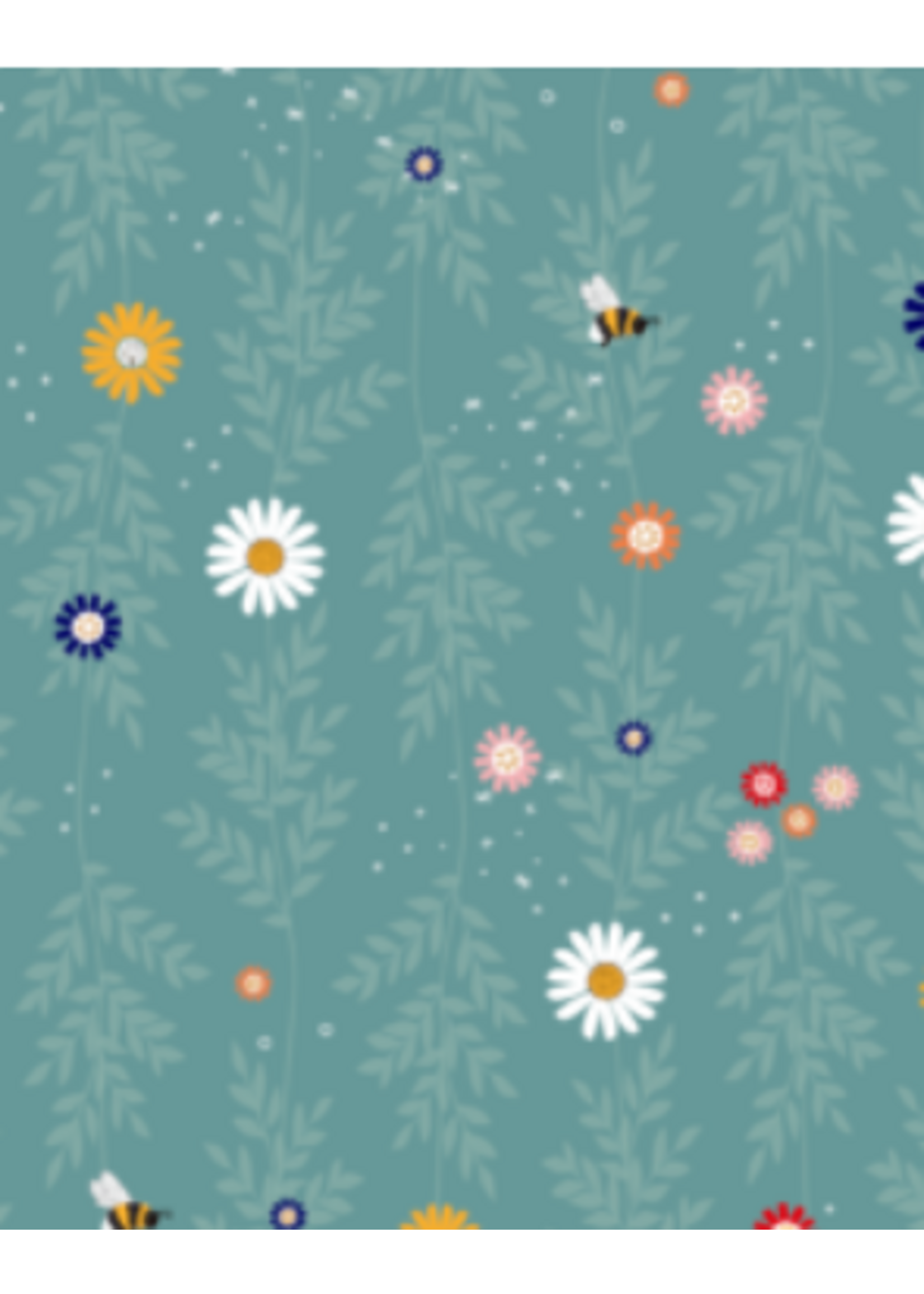 SEWING SANCTUARY Oh Blooming Dale 1 Unit = 10 cm = 4 inches