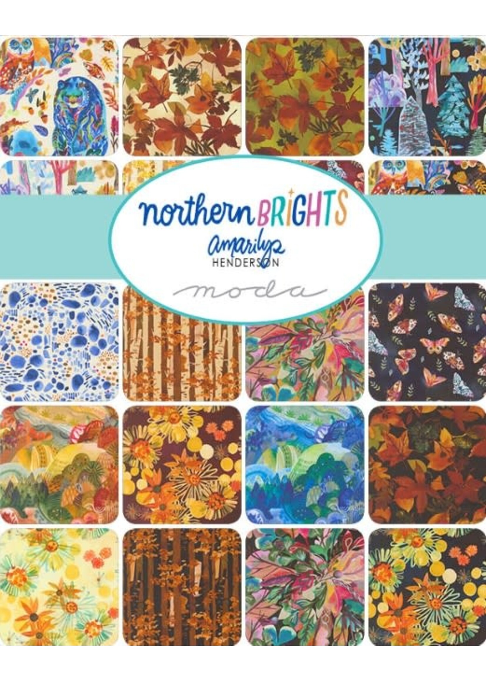 Moda Northern Brights - 2.5in/6.35cm - Jelly Roll - 40pcs