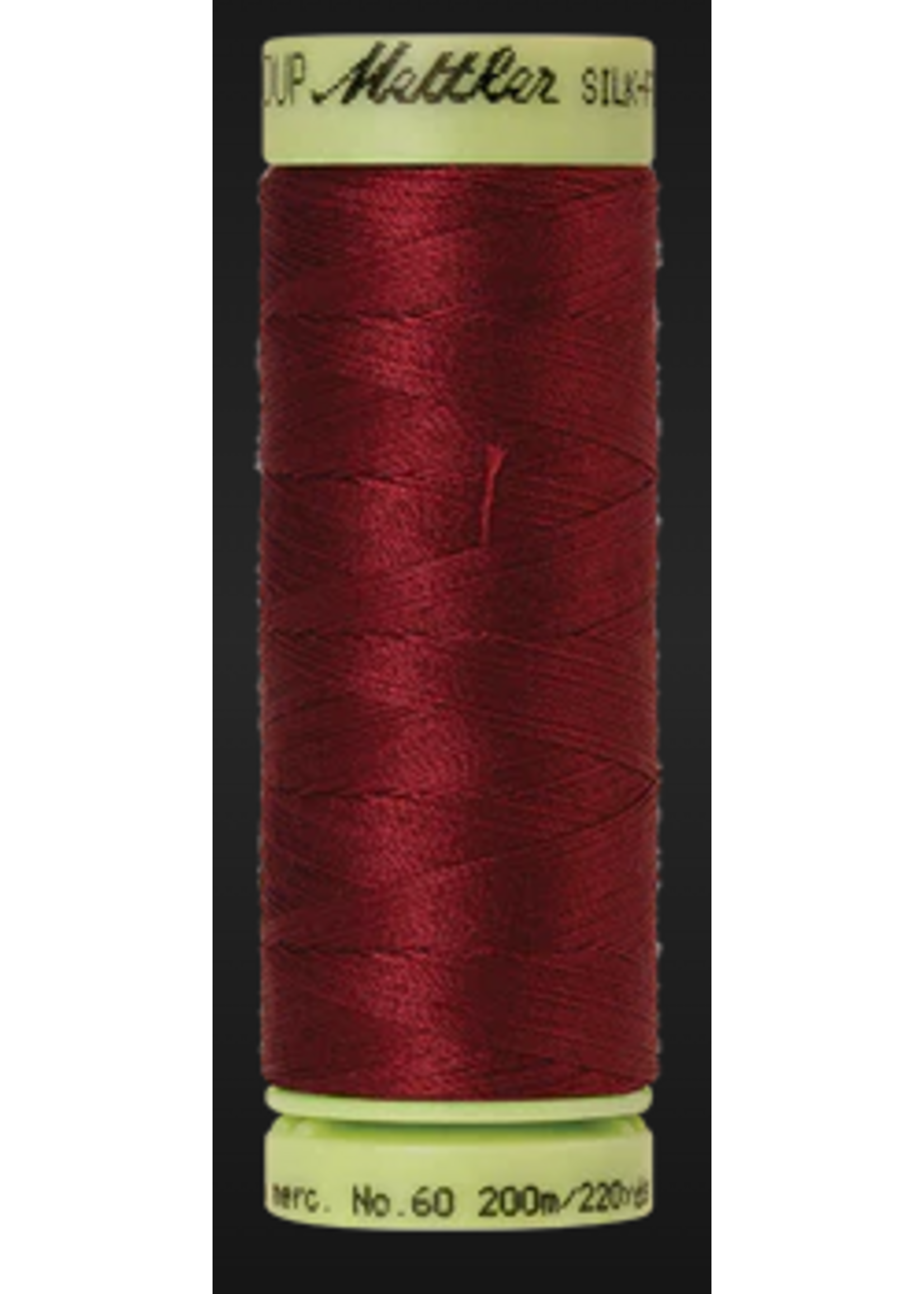 Mettler Threads Mettler – Cotton Thread – Silk Finish – 200m/220yds - Blue Elderberry #1348