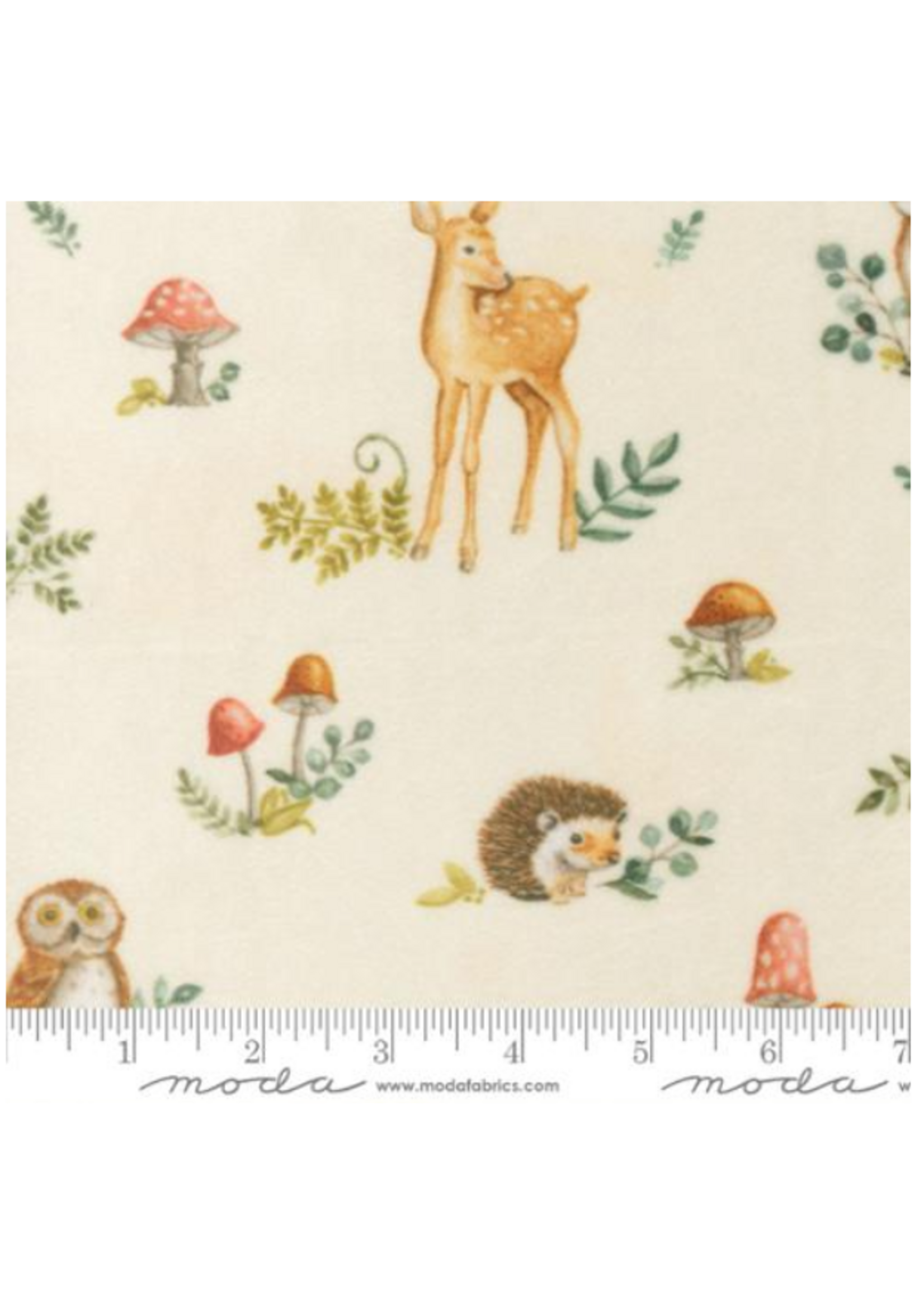 Moda Effie's Woods Quilting Cuddle  ( Cloud) 1 unit = 10 cm = 4 inches